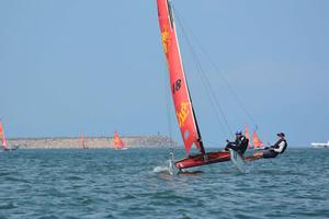 2016 Hobie® 16 Worlds - Masters Day 3 photo copyright  Hobie Cat http://www.hobiecat.com/ taken at  and featuring the  class