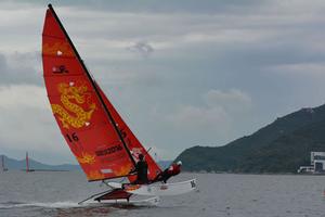 Fleet in action - Hobie® 16 World Championship – Finals - Day 1 photo copyright  Hobie Cat http://www.hobiecat.com/ taken at  and featuring the  class