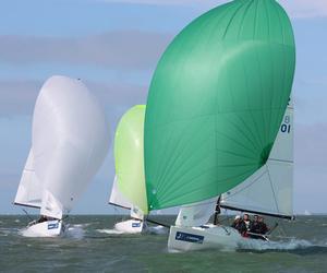 Fleet in action - The Landsail Tyres J-Cup photo copyright  Louay Habib taken at  and featuring the  class