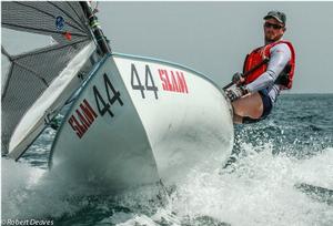 Michal Jodlowski - 2016 Finn Gold Cup photo copyright  Robert Deaves taken at  and featuring the  class