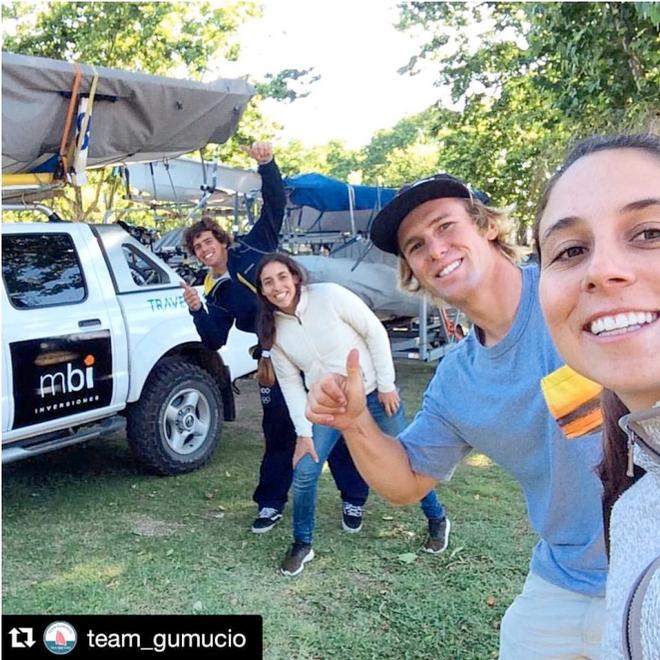 Brothers Benjamin and Cristóbal Grez as well as sisters Arantza and Begoña Gumucio © Team Gumucio