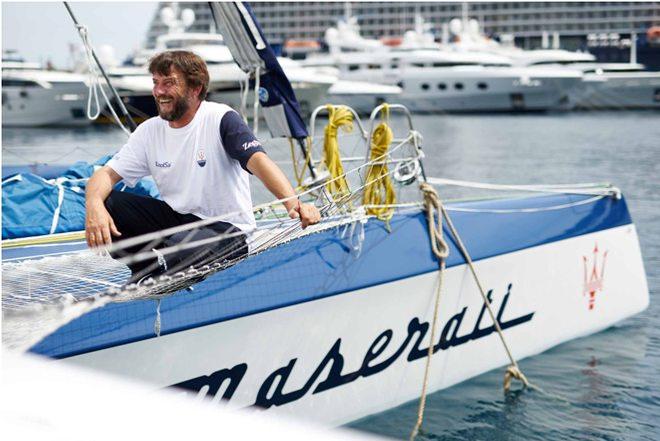 Giovanni Soldini and Maserati embracing a huge technological challenge © Giovanni Soldini