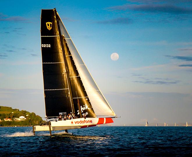 High Flying High Speed Catamaran For Audi Hamilton Island Race Week