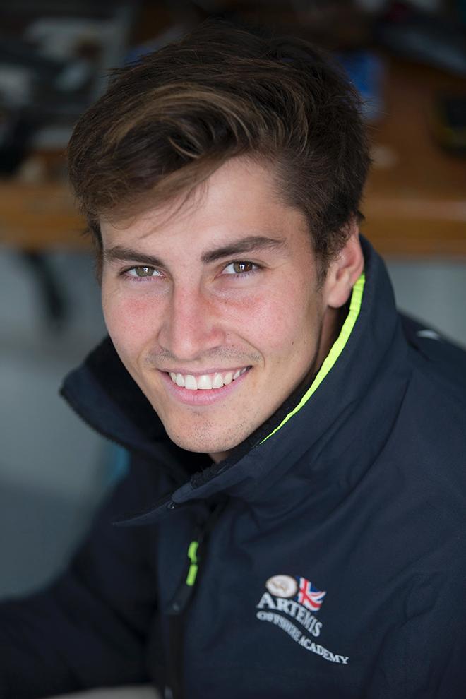 Hugh Brayshaw, Skipper du Figaro Artemis 23 - Solitaire Bompard Le Figaro 2016 - Deauville le  © A.Courcoux