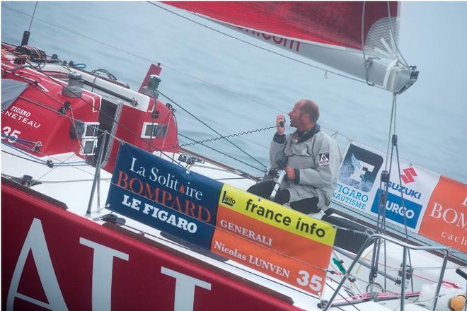 Nicolas Lunven (Generali) - Solitaire Bompard Le Figaro © Alexis Courcoux