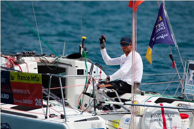 Erwan Tabarly (Armor Lux) - Solitaire Bompard Le Figaro © Alexis Courcoux
