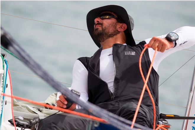 Yoann Richomme (Skipper Macif 2014) - Solitaire Bompard Le Figaro © Alexis Courcoux