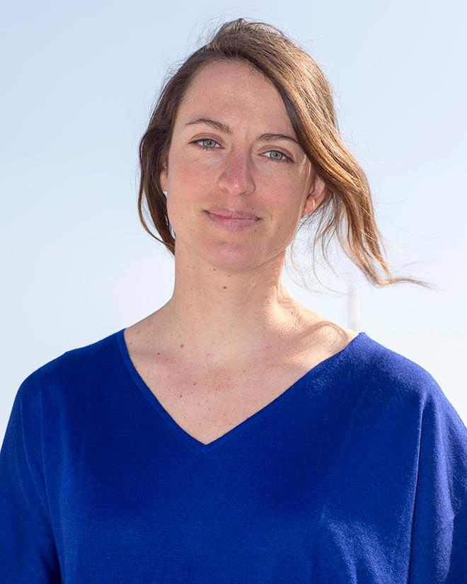 Justine Mettraux, Skipper du Figaro Teamwork - Solitaire Bompard Le Figaro 2016 - Concarneau le  © A.Courcoux