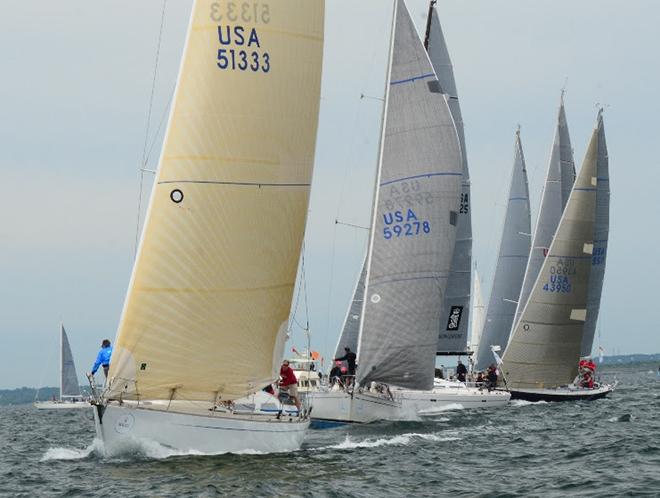 'Kinship' leads the Navigator's Series Races in the 2016 Onion Patch Series — Stage I— following the New York Yacht Club 162nd Annual Regatta presented by Rolex.  © Talbot Wilson