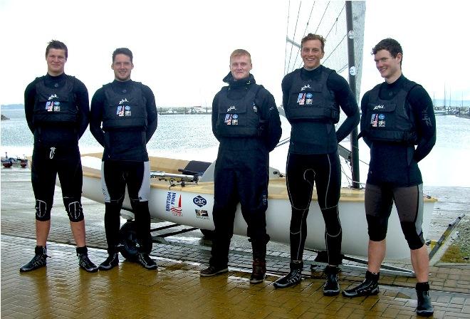 Callum Dixon, Cameron Tweedle, Jack Arnell, Markus Bettum and Matthew Stephens © James Hadden