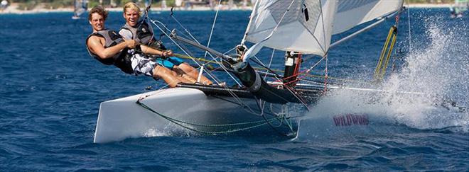 Cat sailing on a Wildwind Holiday  © WildWind http://www.wildwind.co.uk/