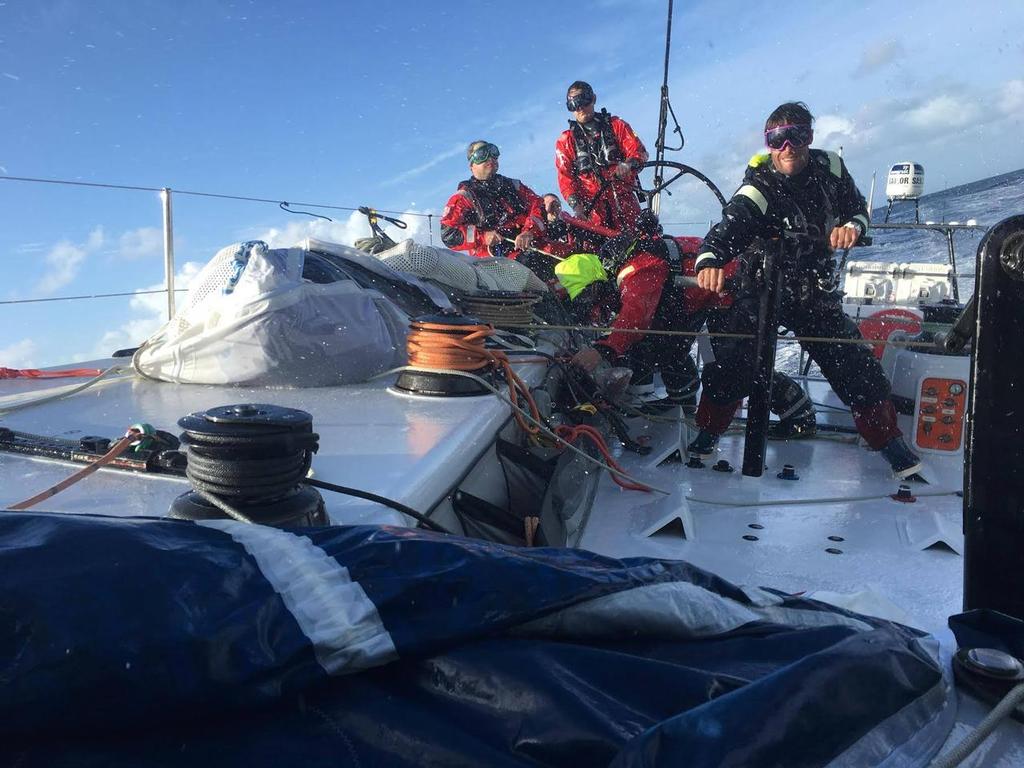 13403829 1207927992580577 1433730712767897821 o - On Board Giacomo during record breaking ANZ Sail Fiji race. photo copyright Jim Delegat - Giacomo taken at  and featuring the  class