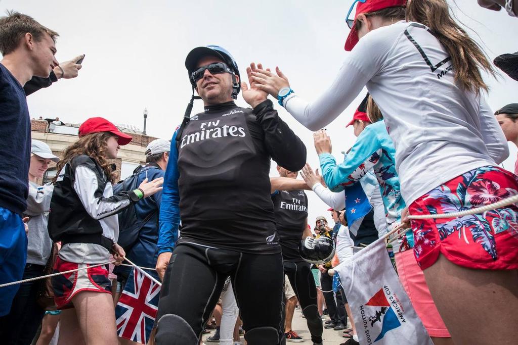 Ray Davies - Louis Vuitton America’s Cup World Series Chicago - Day 2 © Emirates Team New Zealand http://www.etnzblog.com