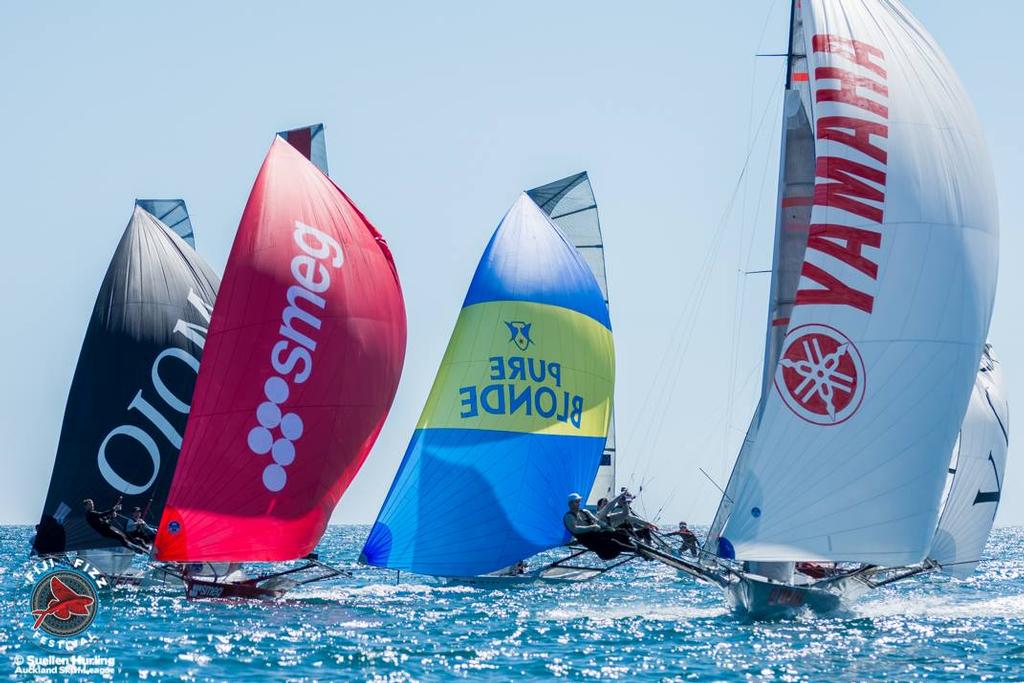 Yamaha leads overall - Day 2 - 18ft Mark Foy Trophy, Fiji Fizz, Denerau, June 2016 © Suellen Hurling 