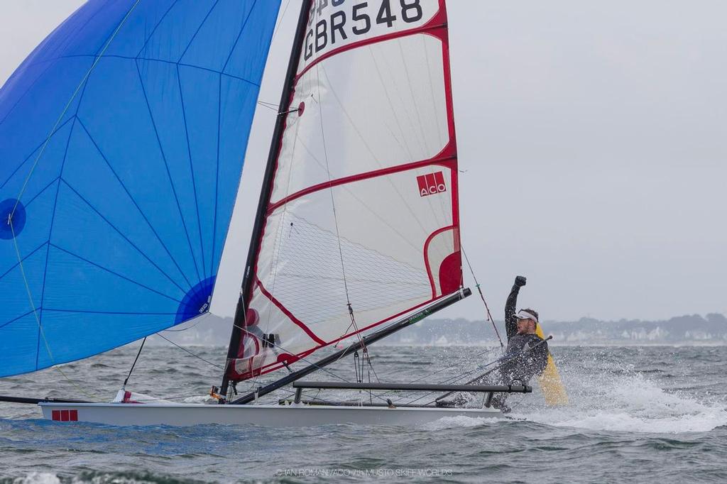 ACO Musto Skiff Worlds. Carnac, France. ©  Ian Roman