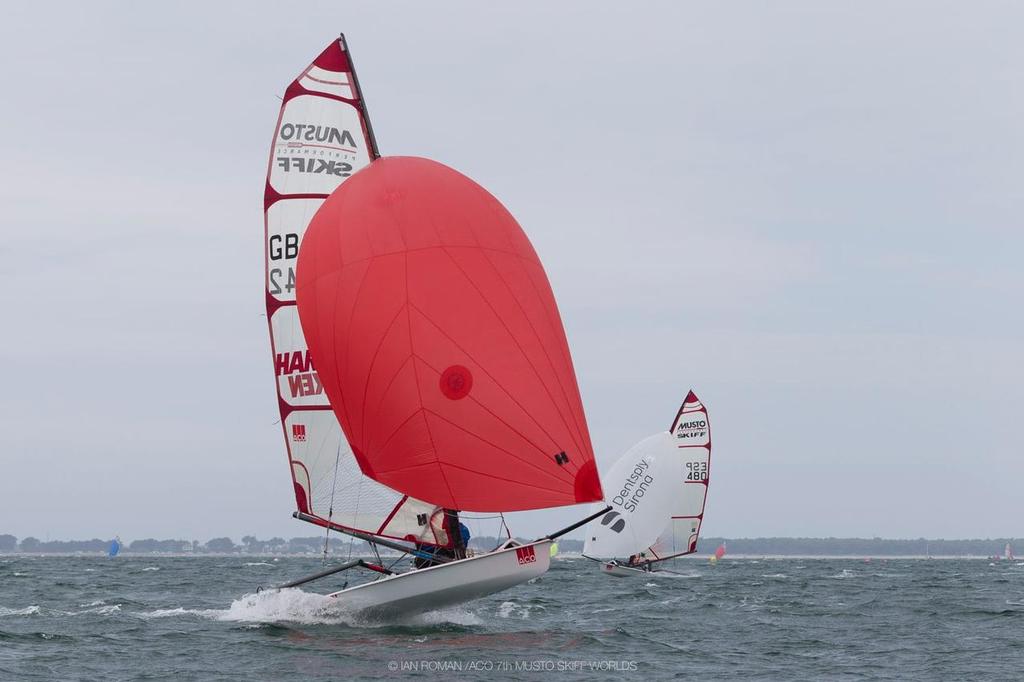  ACO Musto Skiff Worlds. Carnac, France. ©  Ian Roman