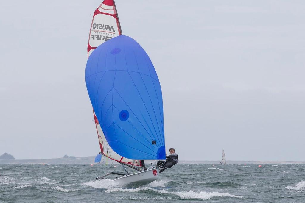 ACO Musto Skiff Worlds. Carnac, France. ©  Ian Roman