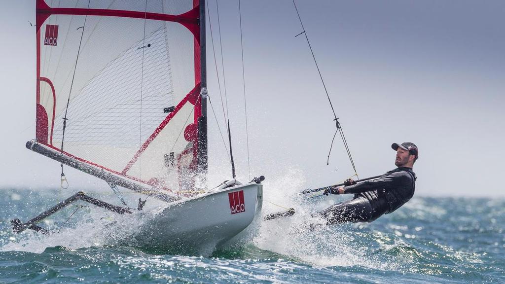 11th June 2016. ACO Musto Skiff Worlds. Carnac, France. ©  Ian Roman