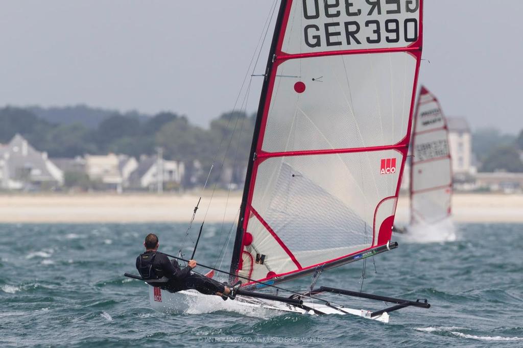 11th June 2016. ACO Musto Skiff Worlds. Carnac, France. ©  Ian Roman