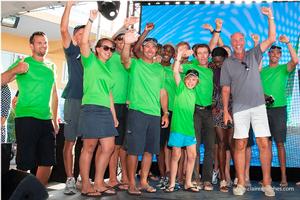 Highlight of Saturday's prize giving was of course the announcement of Win Win taking overall victory this year - 20th Superyacht Cup photo copyright www.clairematches.com taken at  and featuring the  class