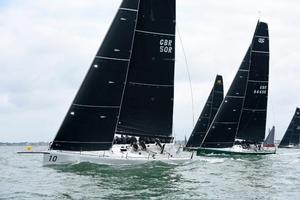 FAST40+ champion, Peter Morton's Carkeek 40 Mk3, Girls on Film - RORC IRC National Championship photo copyright  Rick Tomlinson http://www.rick-tomlinson.com taken at  and featuring the  class