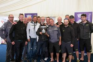 Joint winners of the RORC IRC National Championship Trophy: The A35, Dunkerque - Les Dunes de Flandre, and Adam Gosling's JPK 10.80, Yes! photo copyright Rick Tomlinson / RORC http://www.rorc.org taken at  and featuring the  class