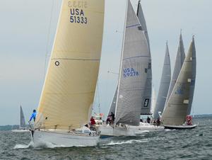 'Kinship' leads the Navigator's Series Races in the 2016 Onion Patch Series — Stage I— following the New York Yacht Club 162nd Annual Regatta presented by Rolex. photo copyright Talbot Wilson taken at  and featuring the  class