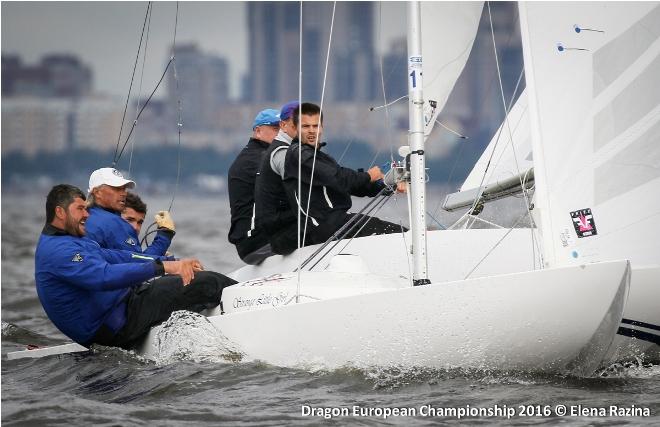 Day one of Gazprom Dragon European Championship at St. Petersburg YC © Elena Razina
