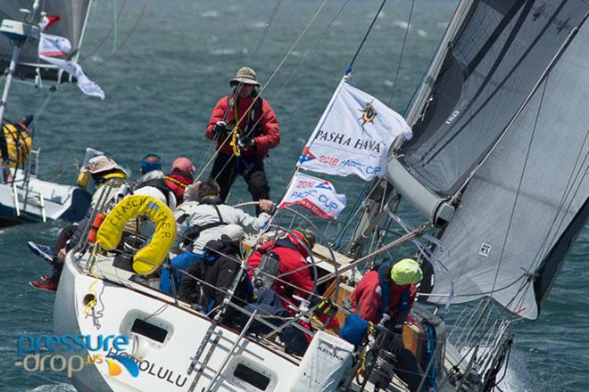 2016 Pacific Cup – Thursday Division D start © Pressure Drop . US