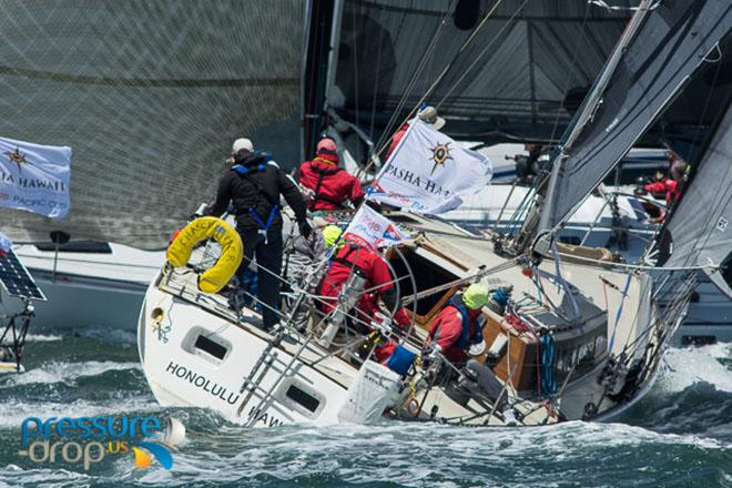 2016 Pacific Cup – Thursday Division D start © Pressure Drop . US