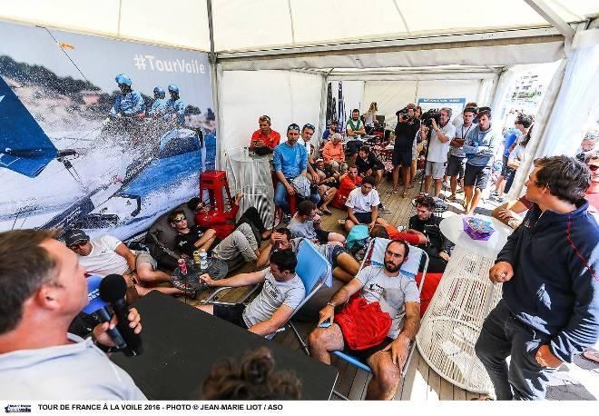 Stadium racing canceled due to strong winds - Tour de France à la Voile 2016 © Jean-Marie Liot / ASO