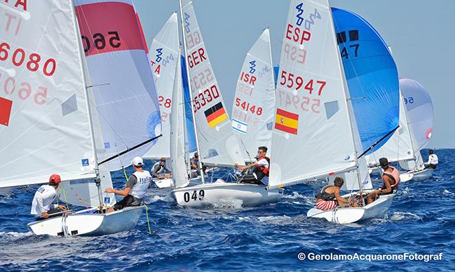 420 Open fleet racing on race day 3  - 2016 420 World Championships  © Gerolamo Acquarone