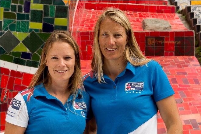 Hannah Mills and Saskia Clark - Rio Olympics © Andre Bittencourt/British Sailing Team