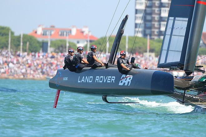 Land Rover BAR - America’s Cup World Series Portsmouth - Race Day 1, July 23, 2016 © Ingrid Abery http://www.ingridabery.com