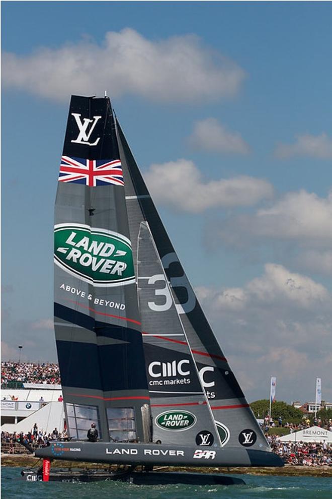 Ben Ainslie - Louis Vuitton Cup America’s Cup World Series Portsmouth © Ingrid Abery http://www.ingridabery.com