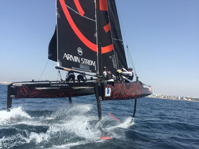 Palma training - Copa del Ray MAPFRE © Armin Strom Sailing Team http://arminstromsailing.ch/