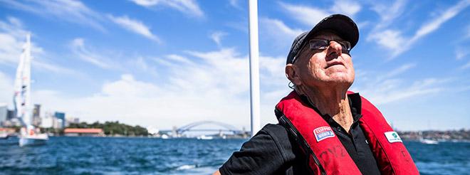 Ross Ham at start at Sydney Hobart © Clipper Round The World Yacht Race http://www.clipperroundtheworld.com
