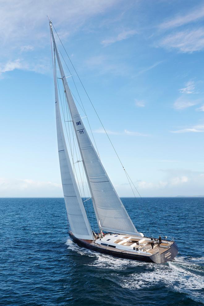 Cygnus Montanus shows off her sailing performance in Auckland sea trials  © Matt Crawford mattcrawfordphotography.com