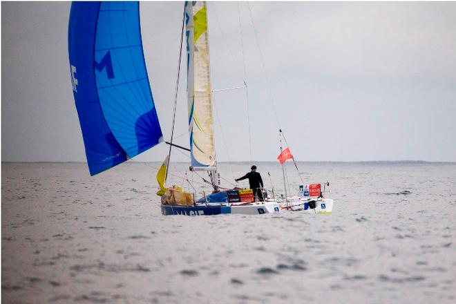 Yoann Richomme (Skipper Macif 2014) - 2016 Solitaire Bompard Le Figaro © Alexis Courcoux