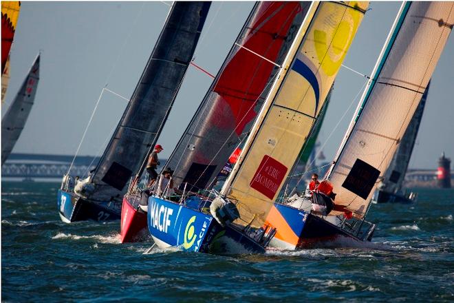 A Macif stage four showdown for the Solitaire Bompard Le Figaro title © Alexis Courcoux