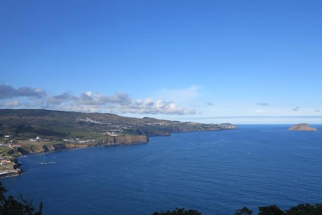 Terceira Island shoreline - Baiona Angra Atlantic Race © Angra Yacht Club
