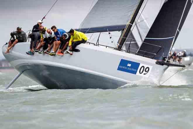 Eric De Turkheim's A13, Teasing Machine (France Blue) ©  Paul Wyeth / RORC