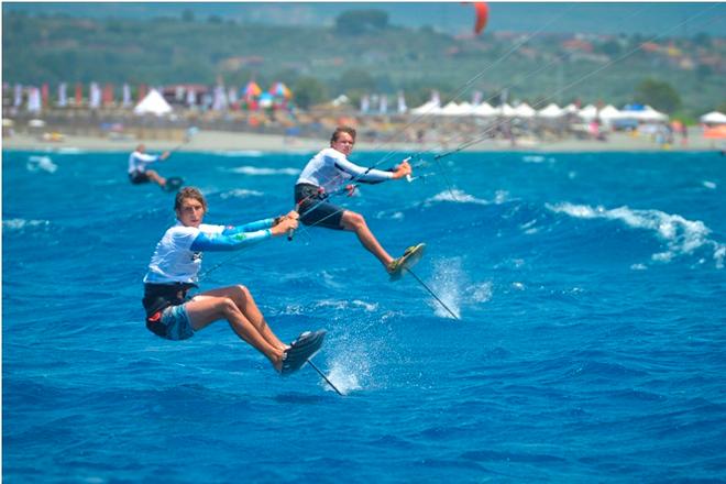 Tough conditions test racers’ mettle on day one of KiteFoil Gold Cup © Alexandru Baranescu