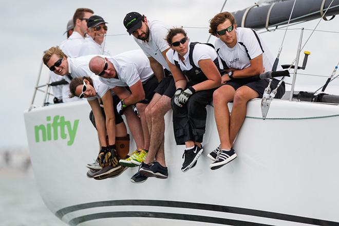 King 40 Nifty, skippered by Sam Cox, winners IRC 1 - 2016 Joseph Perrier July Regatta ©  Louay Habib