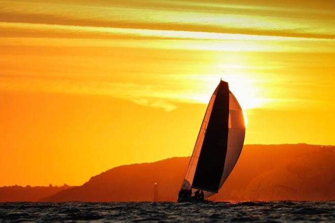 Dawn off the Needles - Brewin Dolphin Commodores' Cup - 26 July, 2016 ©  Paul Wyeth / RORC