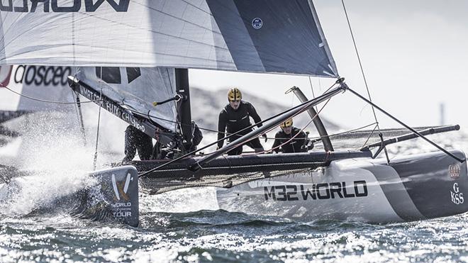 Fleet in action - 2016 World Match Racing Tour © WMRT