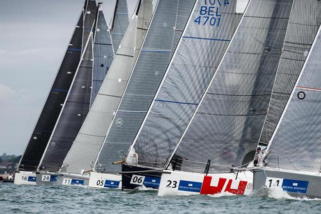 Incredibly close racing continues on day 5 of the Brewin Dolphin Commodores' Cup  ©  Paul Wyeth / RORC