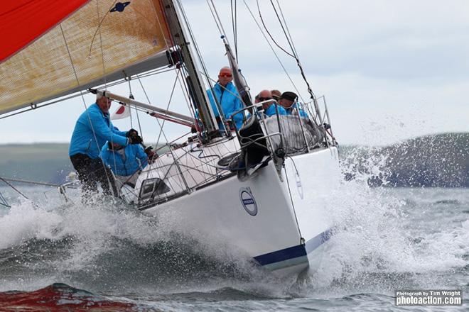 Cracking conditions at Volvo Cork Week off Roches Point  - 2016 Volvo Cork Week © Tim Wright