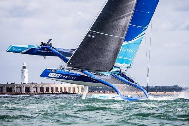 Tony Lawson's MOD 70 Concise 10 - RORC Channel Race – 31 July 2016 © Ollie Mellor