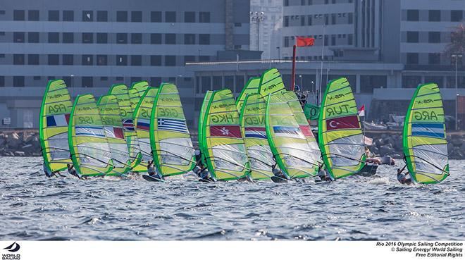 2016 Rio Olympic and Paralympic Games - RS:X Day 2 © Sailing Energy/World Sailing